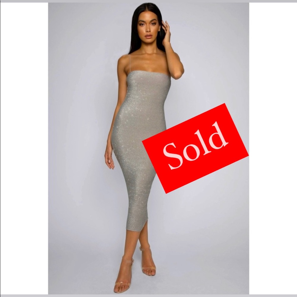 Meshki Jalia Shimmer Dress